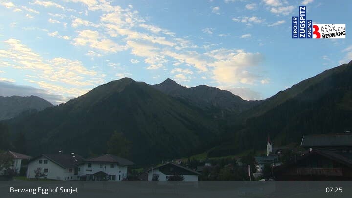 Archiv Foto Webcam Talstation Egghof Sunjet