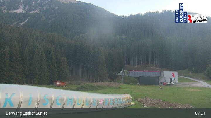 Archiv Foto Webcam Talstation Egghof Sunjet
