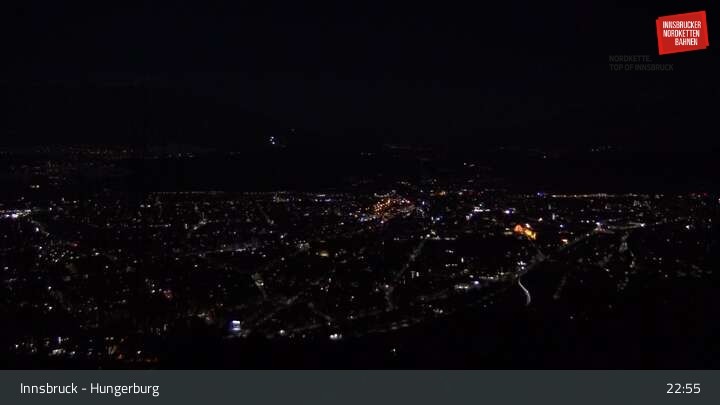 Archiv Foto Webcam Innsbruck - Hungerburgbahn