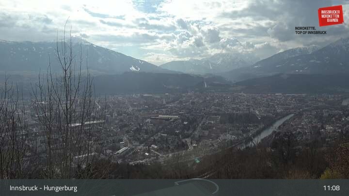 Archived image Webcam Innsbruck - Hungerburg Base Station