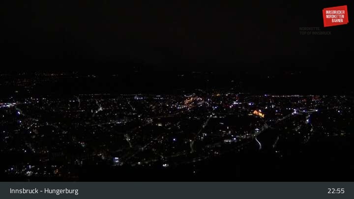 Archived image Webcam Innsbruck - Hungerburg Base Station