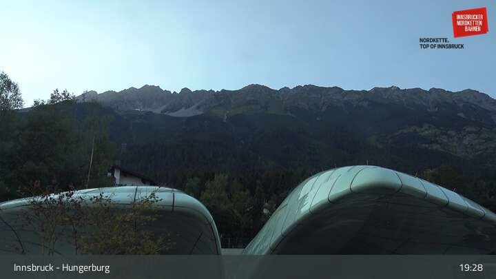 Archived image Webcam Innsbruck - Hungerburg Base Station