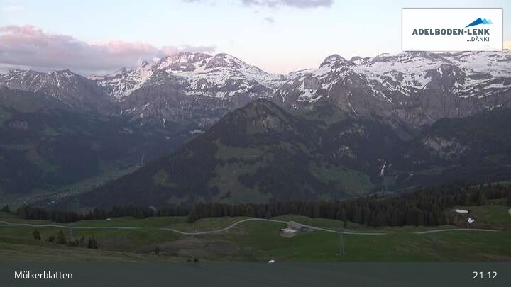 Archiv Foto Webcam Lenk im Simmental: Mülkerblatten