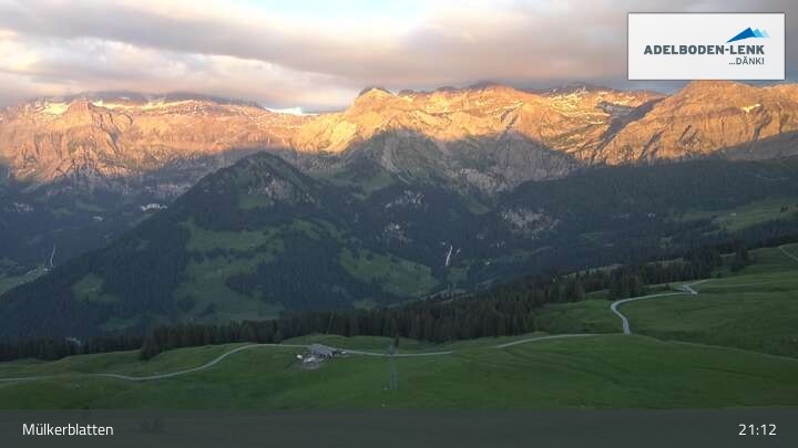 Archiv Foto Webcam Lenk im Simmental: Mülkerblatten