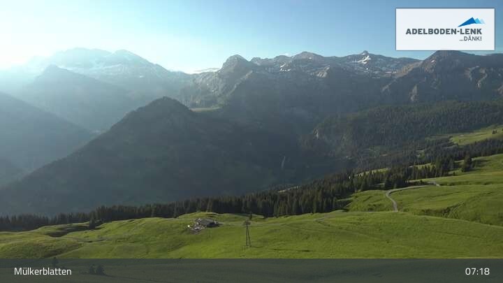Archiv Foto Webcam Lenk im Simmental: Mülkerblatten