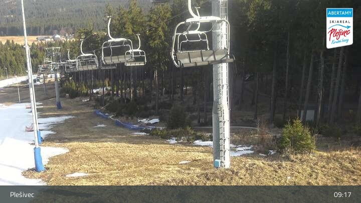 Archiv Foto Webcam Abertamy im Erzgebirge