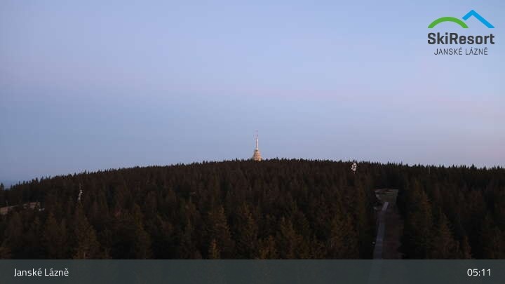 Archiv Foto Webcam Janské Lázně - Černá hora