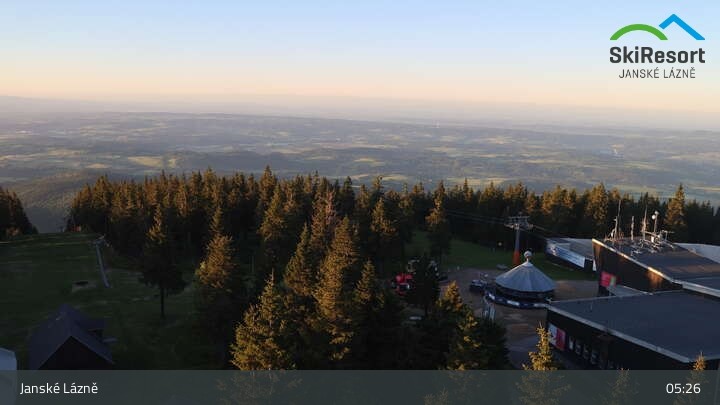 Archived image Webcam Janské Lázně - Černá hora