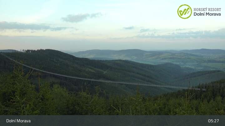 Archiv Foto Webcam Dolní Morava: Sky Bridge und Sky Walk