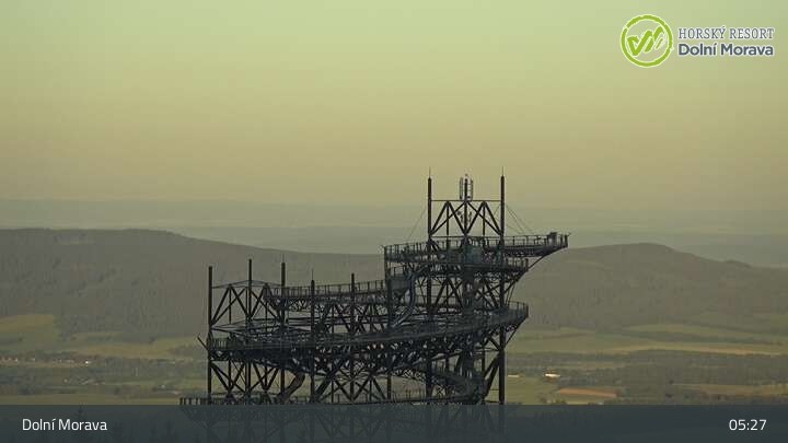 Archiv Foto Webcam Dolní Morava: Sky Bridge und Sky Walk