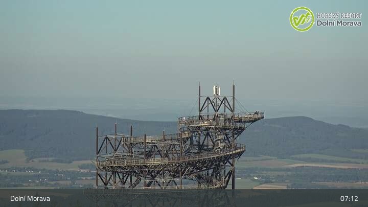 Archiv Foto Webcam Dolní Morava: Sky Bridge und Sky Walk