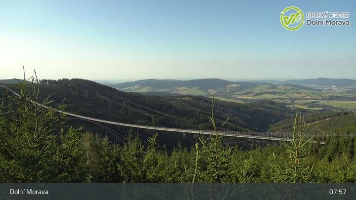 Archiv Foto Webcam Dolní Morava: Sky Bridge und Sky Walk