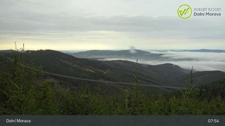 Archiv Foto Webcam Dolní Morava: Sky Bridge und Sky Walk