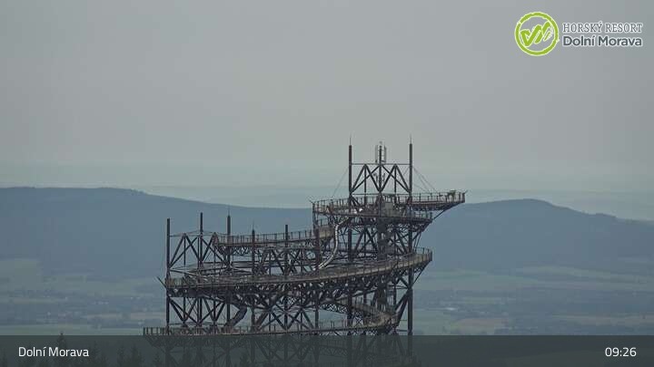 Archiv Foto Webcam Dolní Morava: Sky Bridge und Sky Walk