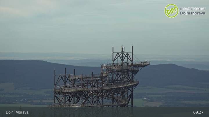 Archiv Foto Webcam Dolní Morava: Sky Bridge und Sky Walk
