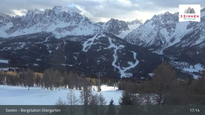 Archiv Foto Webcam Sextner Dolomiten: Stiergarten