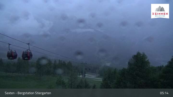 Archiv Foto Webcam Sextner Dolomiten: Stiergarten
