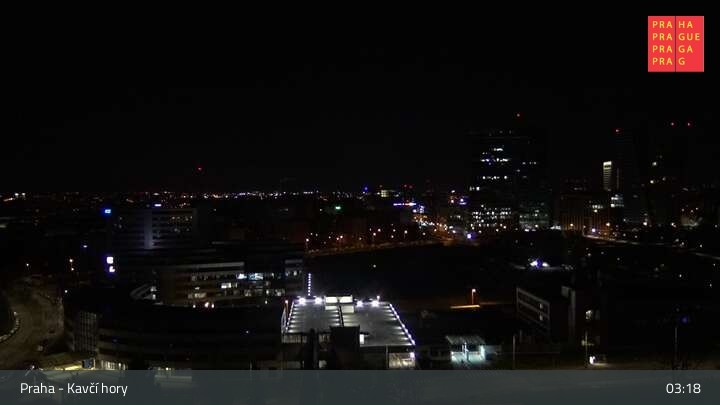 Archiv Foto Webcam in Prag am Kavčí hory