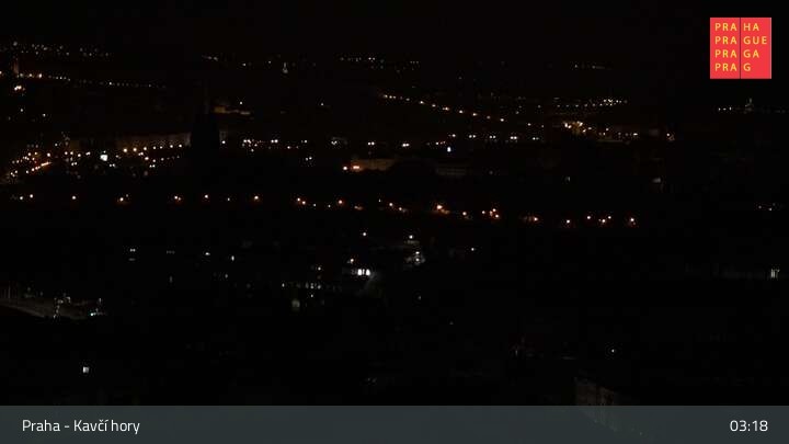 Archiv Foto Webcam in Prag am Kavčí hory