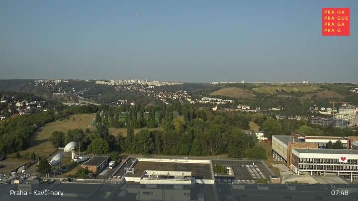 Archiv Foto Webcam in Prag am Kavčí hory