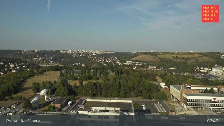 Archiv Foto Webcam in Prag am Kavčí hory