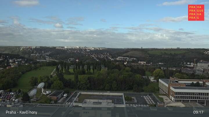 Archiv Foto Webcam in Prag am Kavčí hory