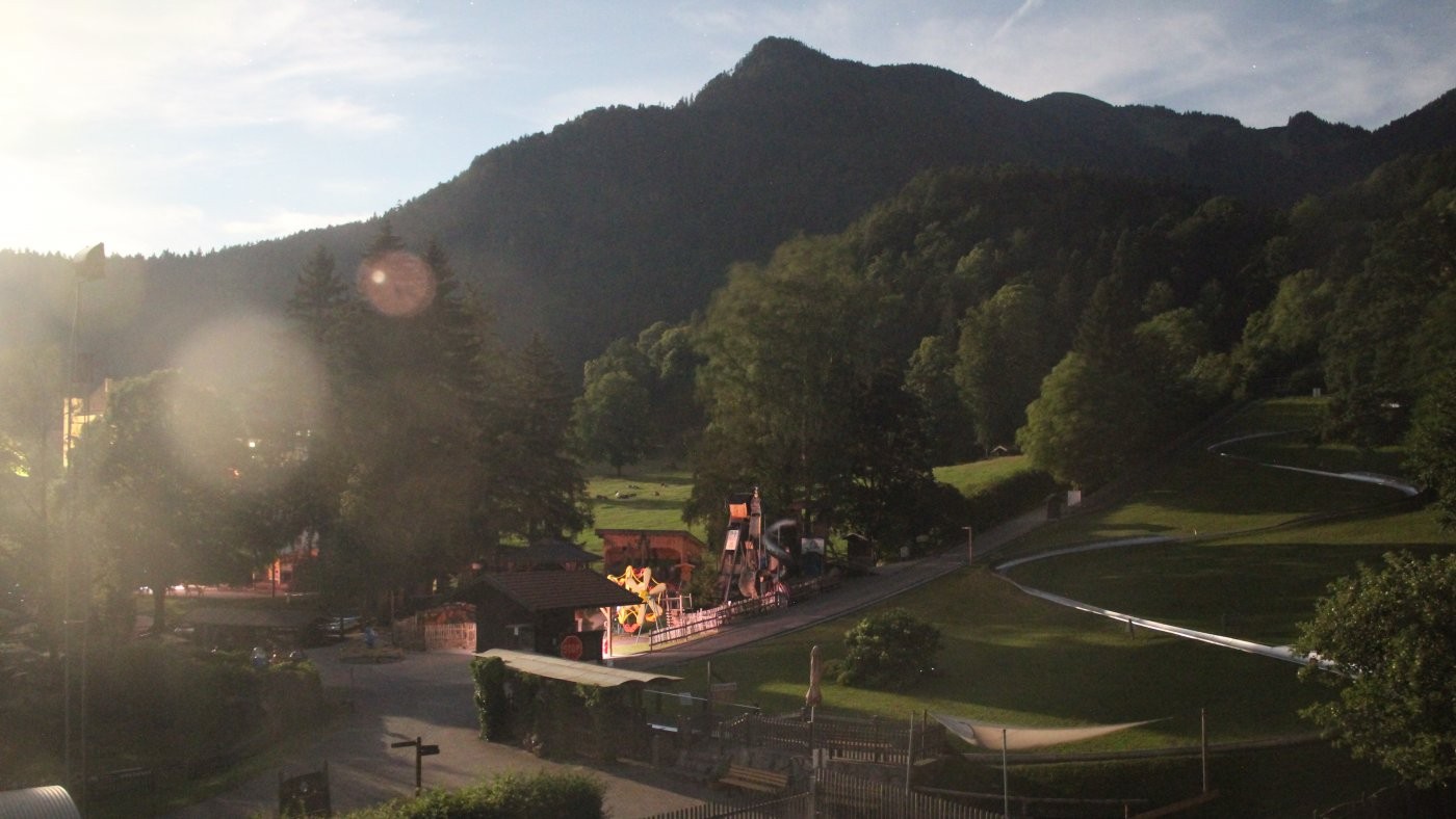 Archived image Webcam Dry Toboggan in Marquartstein