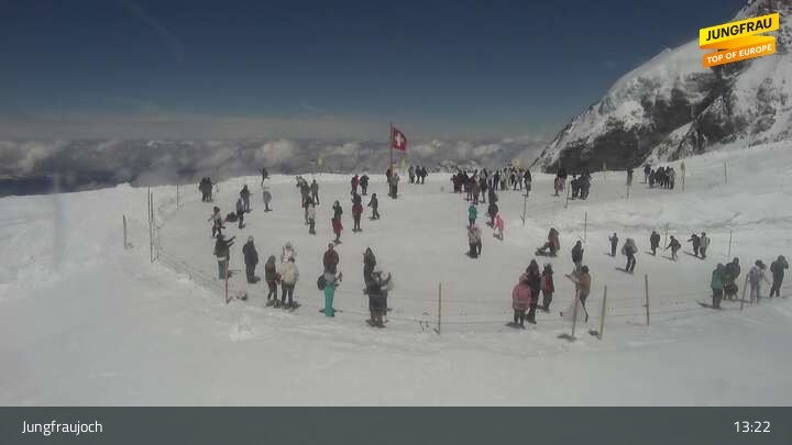 Archiv Foto Webcam Jungfraujoch, Lauterbrunnen