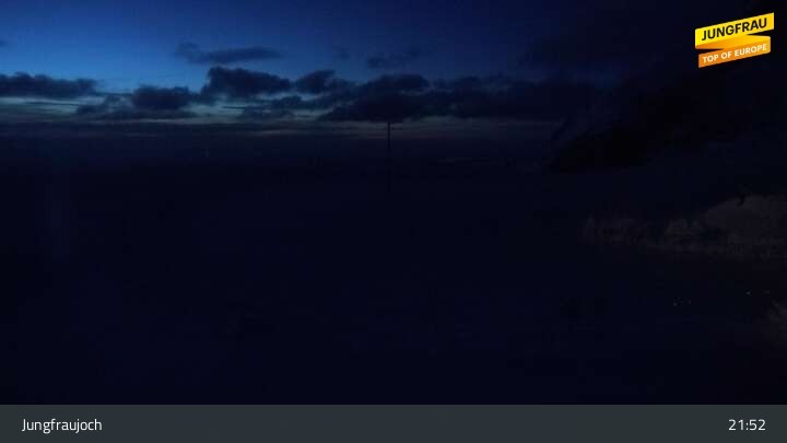 Archived image Webcam Peak Jungfraujoch, Lauterbrunnen
