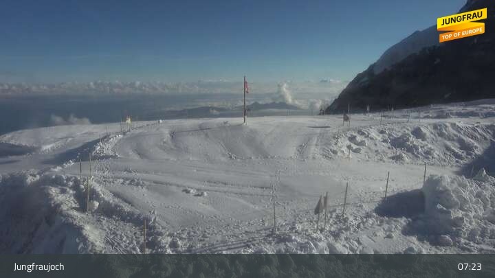 Archiv Foto Webcam Jungfraujoch, Lauterbrunnen