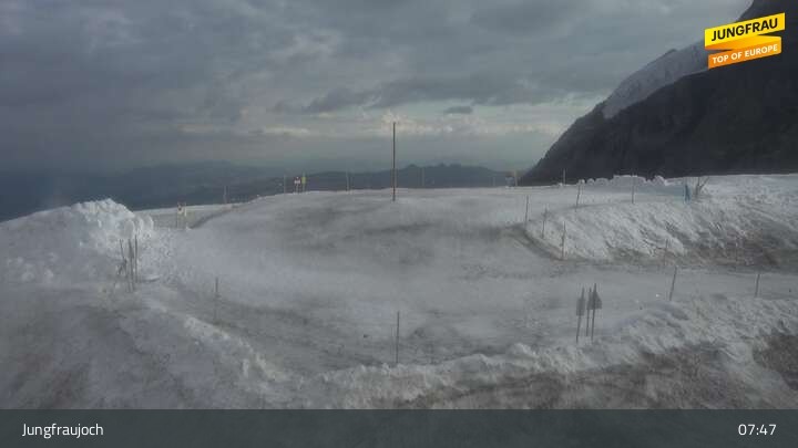 Archiv Foto Webcam Jungfraujoch, Lauterbrunnen