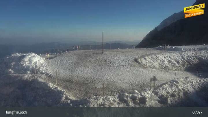 Archiv Foto Webcam Jungfraujoch, Lauterbrunnen