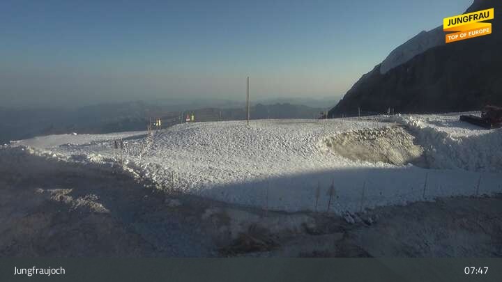 Archiv Foto Webcam Jungfraujoch, Lauterbrunnen