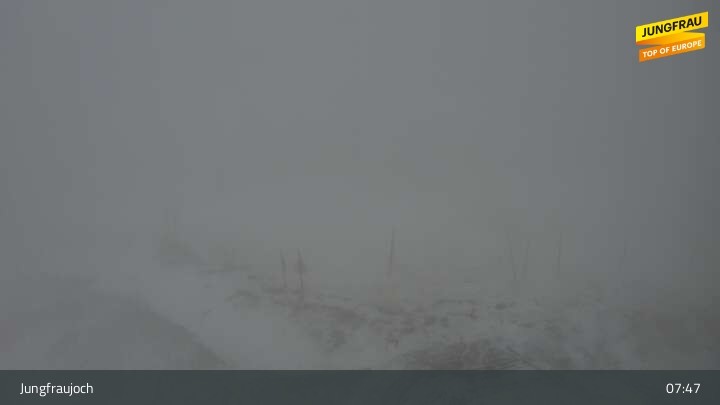Archiv Foto Webcam Jungfraujoch, Lauterbrunnen