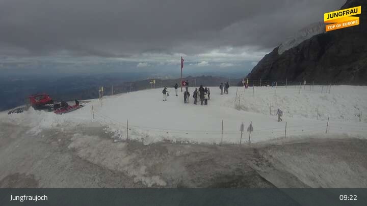 Archiv Foto Webcam Jungfraujoch, Lauterbrunnen
