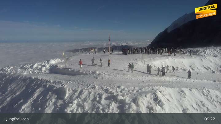 Archiv Foto Webcam Jungfraujoch, Lauterbrunnen
