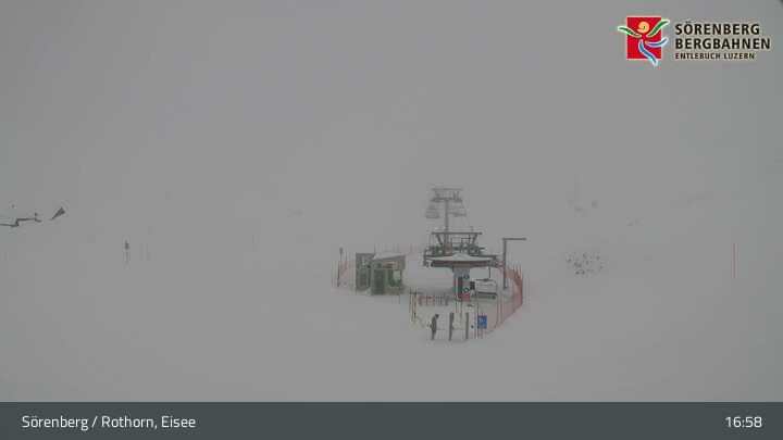 Archiv Foto Webcam Eisee - Rothorn