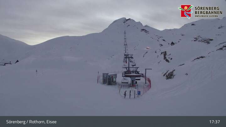 Archiv Foto Webcam Eisee - Rothorn