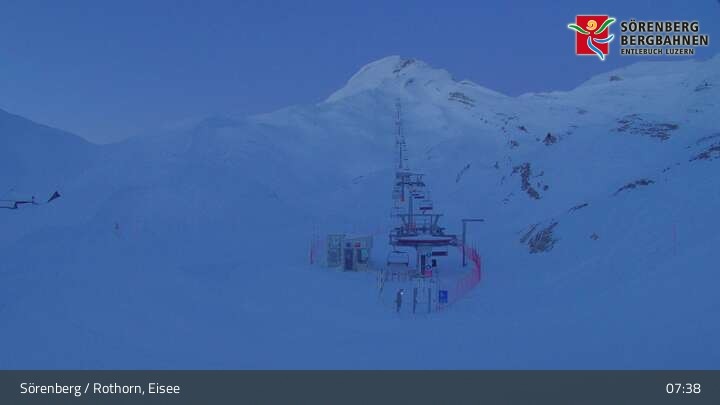 Archiv Foto Webcam Eisee - Rothorn