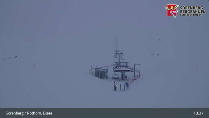 Archiv Foto Webcam Eisee - Rothorn
