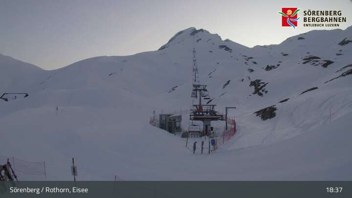 Archiv Foto Webcam Eisee - Rothorn