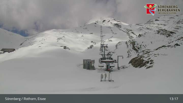 Archiv Foto Webcam Eisee - Rothorn
