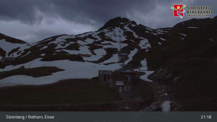 Archiv Foto Webcam Eisee - Rothorn