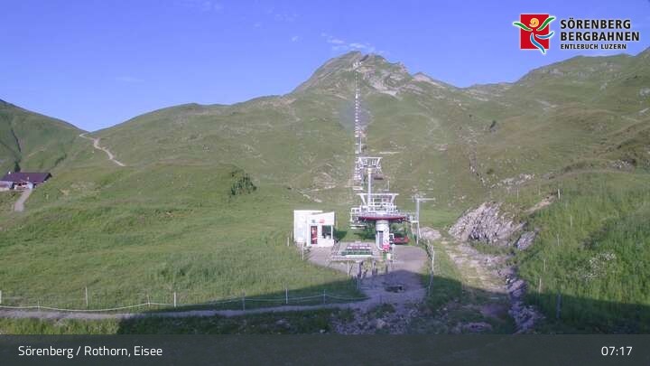 Archiv Foto Webcam Eisee - Rothorn