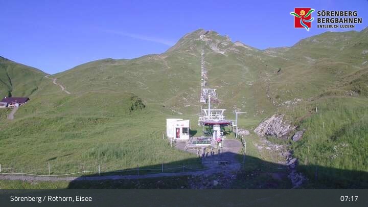 Archived image Webcam Eisee - Rothorn