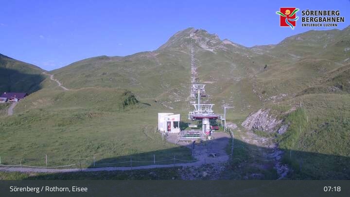 Archived image Webcam Eisee - Rothorn