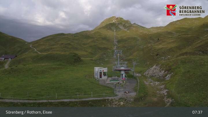 Archiv Foto Webcam Eisee - Rothorn