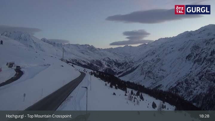 Archiv Foto Webcam Hochgurgl - Top Mountain Crosspoint