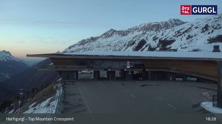 Archived image Webcam Hochgurgl (Tyrol) Top Mountain Crosspoint