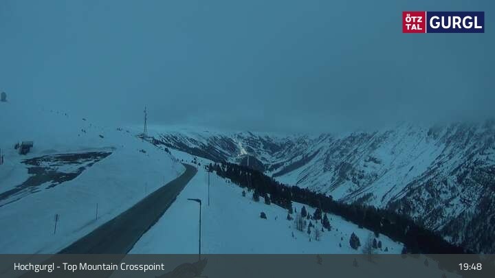 Archiv Foto Webcam Hochgurgl - Top Mountain Crosspoint